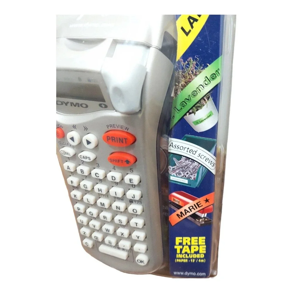 DYMO LetraTag Handheld Portable Electronic Label Maker With Tape NEW